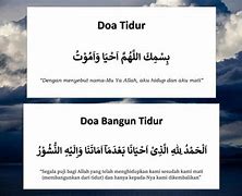 Doa Untuk Tidur Dengan Tenang